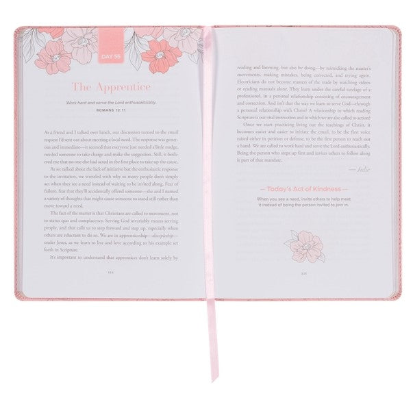 100 Acts of Kindness Faux Leather Devotional