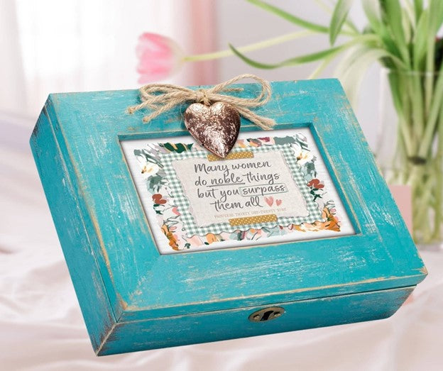 Many Women Do Noble Locket Music Box