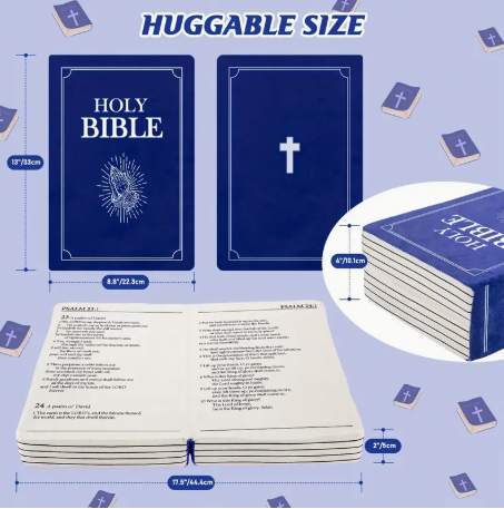 Bible Pillow Book Plush