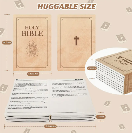 Bible Pillow Book Plush