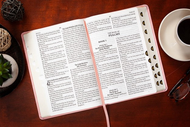Kjv Bible - Giant Print Blush