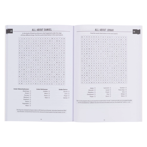 Bible Word Search Booklet