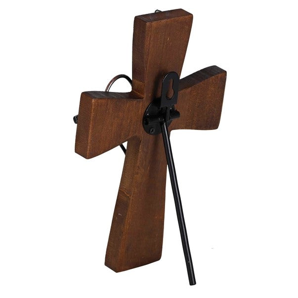 Tabletop Cross 3D Heart Overlay