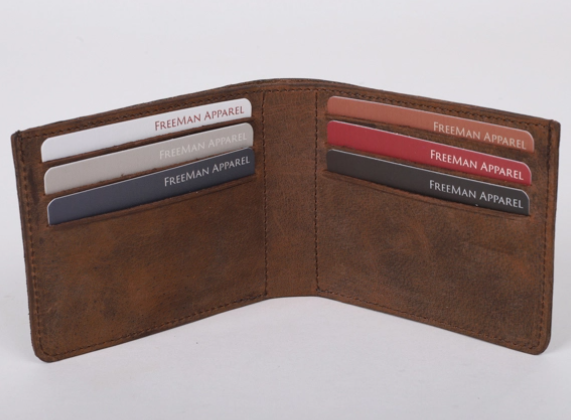 Men's Leather Wallet - Man of God