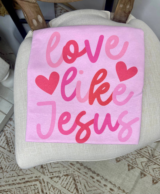 Love Like Jesus (Gildan Sublimation T-Shirt)