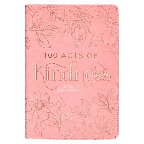 100 Acts of Kindness Faux Leather Devotional