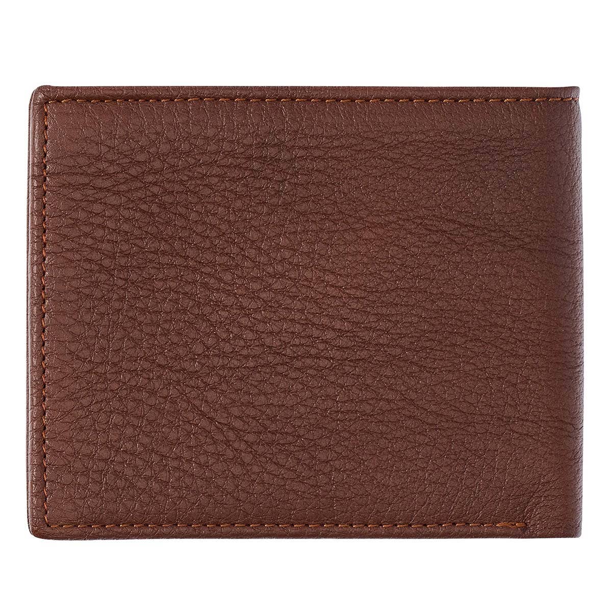 Wallet Leather Brown Blessed is the Man Badge Jer. 17:7