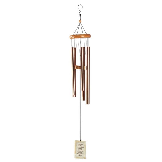 All Things Work Rom. 8:28 Aluminum Windchime 35"