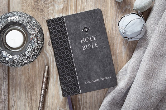 Kjv Bible - Compact Granite