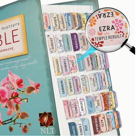 Bible Tabs; Peel-and-Stick