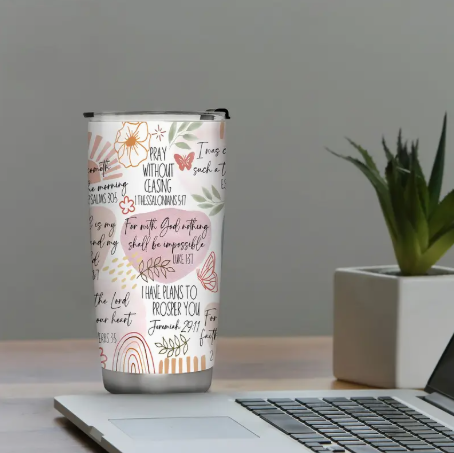 Inspirational Bible Verse Ss Tumbler