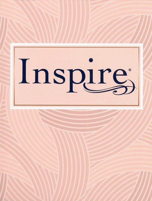 NLT Inspire Bible: The Bible for Coloring & Creative Journaling--Softcover, pink