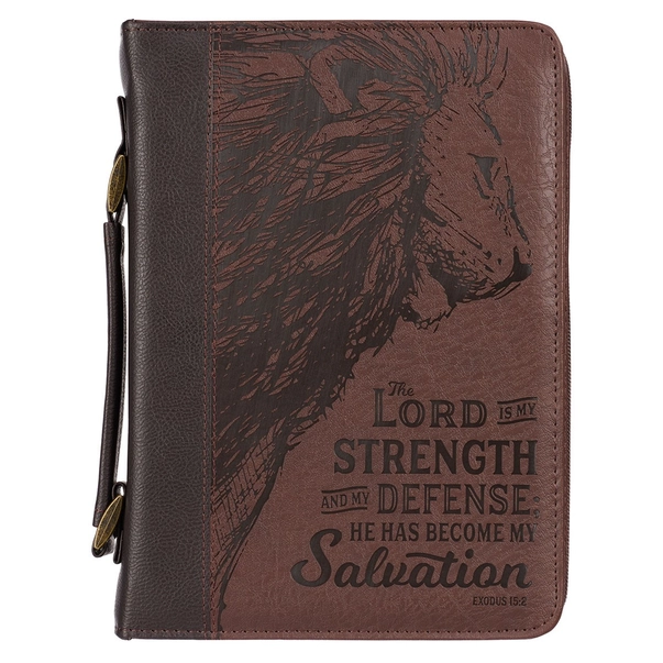 Lord Is My Strength Ex. 15:2 Bible Cover