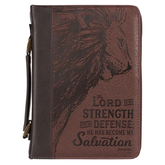 Lord Is My Strength Ex. 15:2 Bible Cover