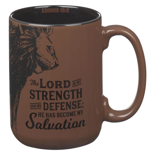 The Lord Is My Strength Ex. 15:2 Mug
