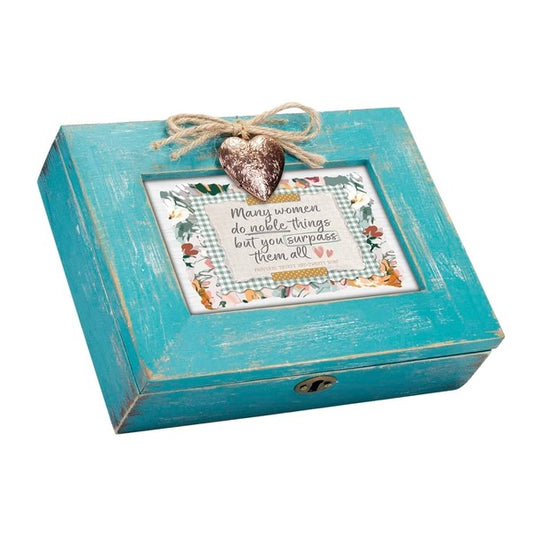 Many Women Do Noble Locket Music Box