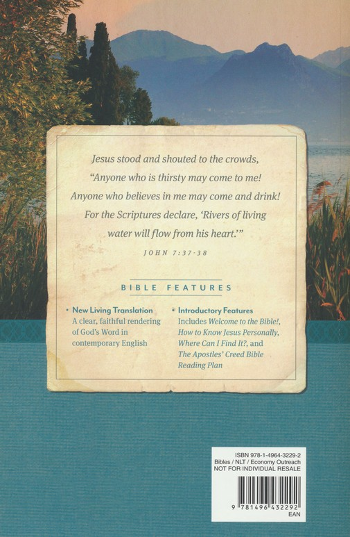 NLT Outreach Bible, Large Print Edition