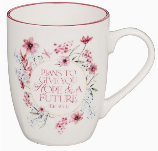 Wreath Plans Jer. 29:11 Mug