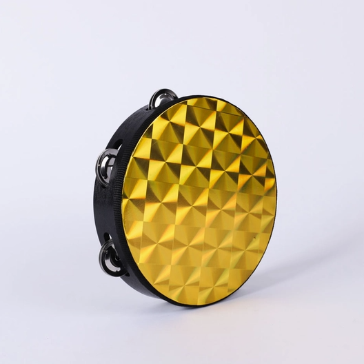Goldtone Tambourine