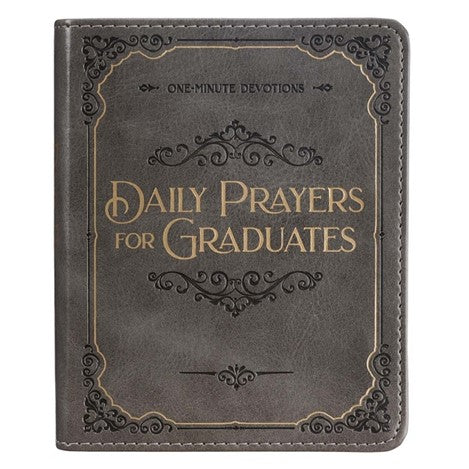Daily Prayers For Graduates Faux Leather 1 Minute Devotions