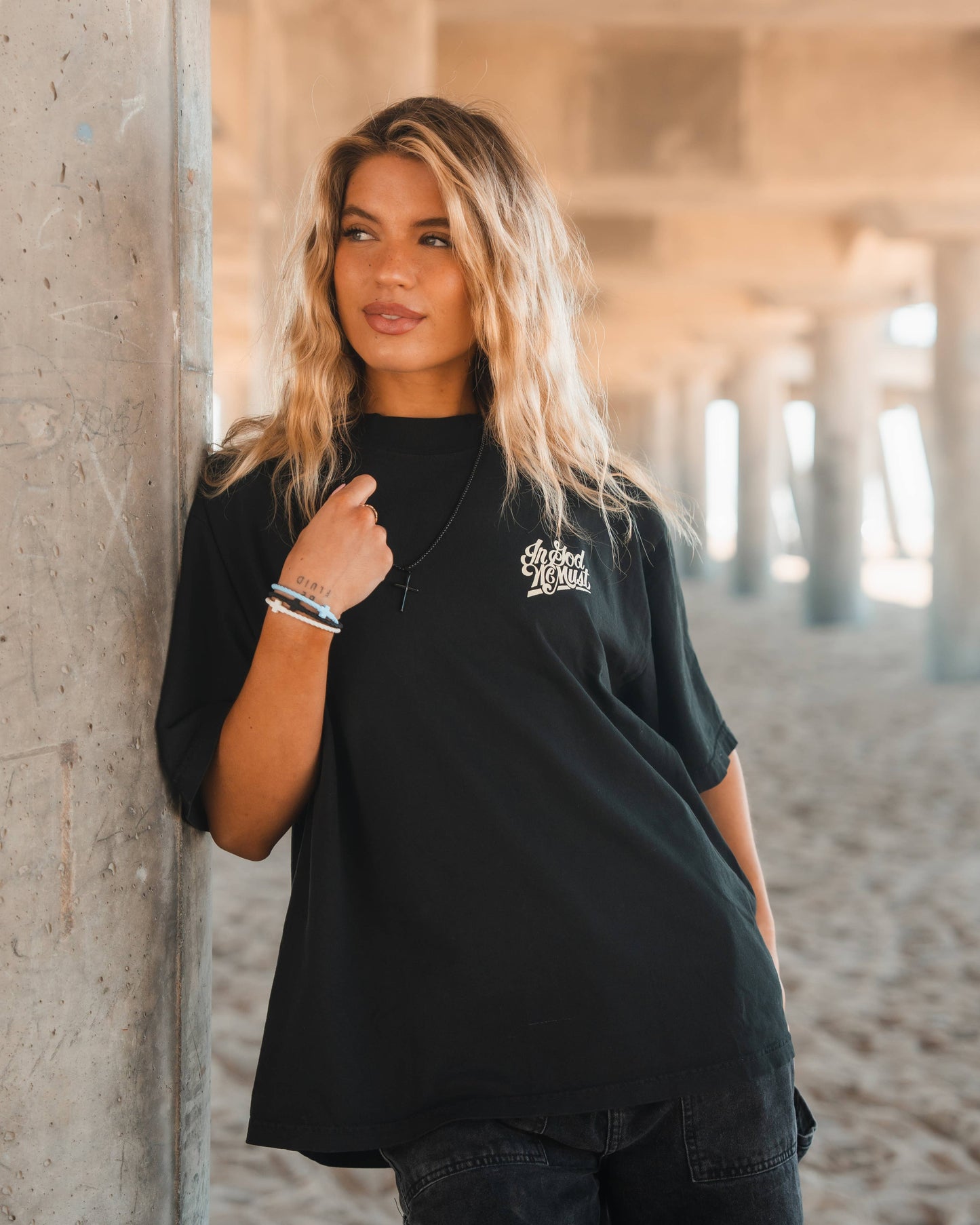 Jesus Changes Everything Heavyweight Oversize Tee