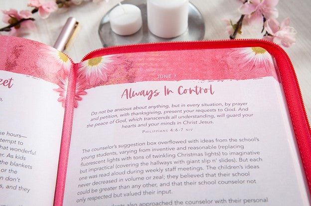 Lord, It's Me Again Zippered Devotional