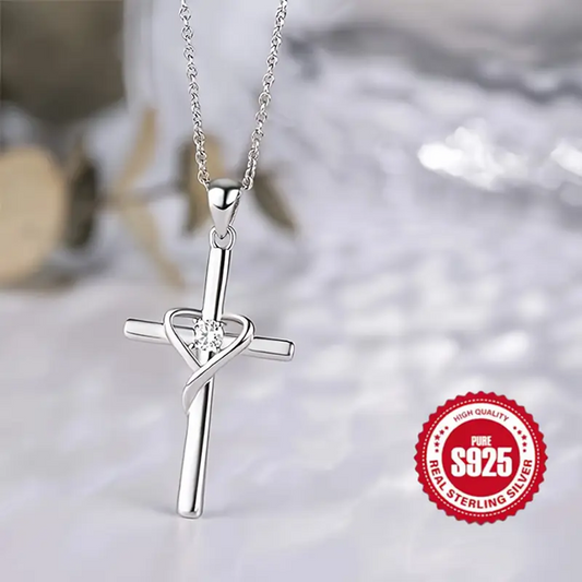 Sterling Silver Cross Necklace