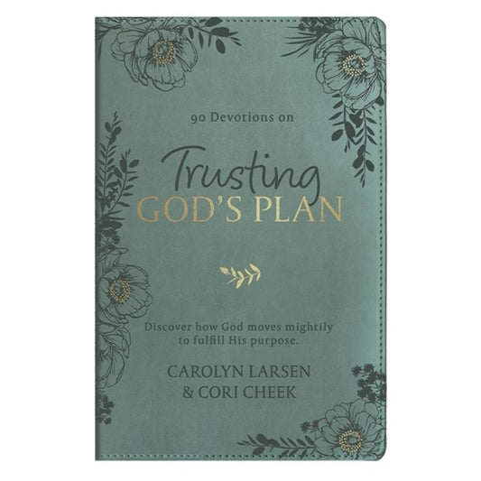 Trusting God's Plan Faux Leather Devotional